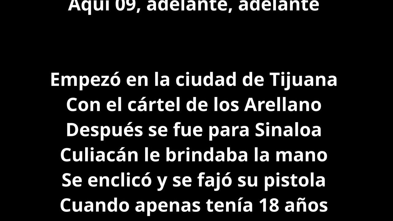 Comandante 09 Letra (Los Tucanes De Tijuana) YouTube