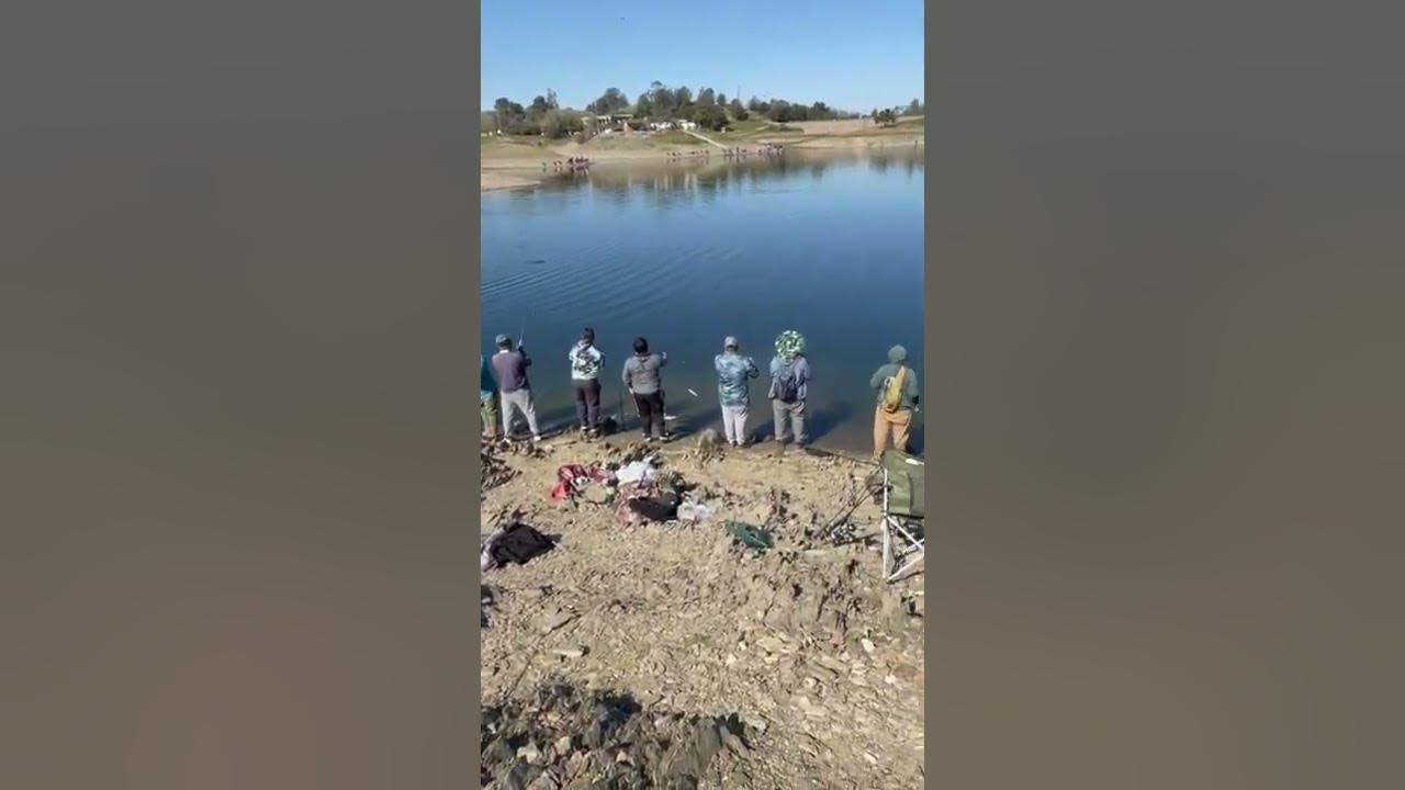 Lake Pardee, Opener for Combat trout fishing Feb.18, 2022 YouTube