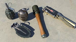 How hand grenades and rifle grenades work? - All about grenades Part 1