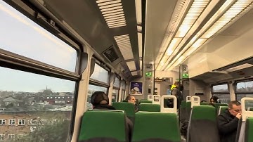 Riding on a Great Western Railway British Rail Class 165 BREL York Networker Turbo DMU