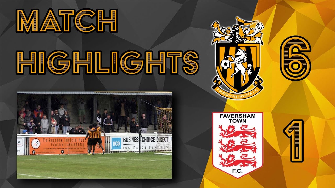 Highlights | Folkestone Invicta 6-1 Faversham Town | Pre-Season Friendly | 22/7/23