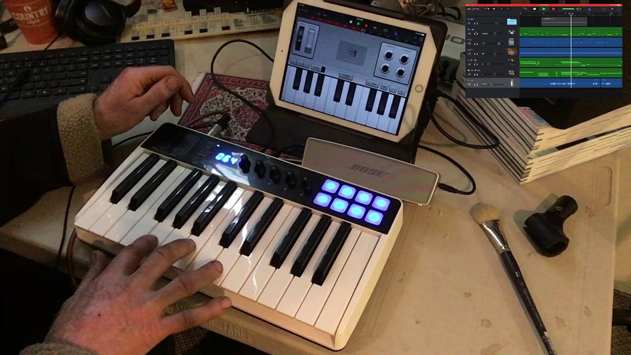 Irig keys io garageband ipad