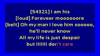 Barbra Streisand - My Man Karaoke Movie Version