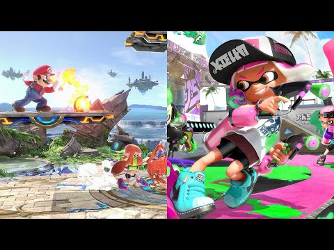 Видео: Splatoon 2 и SSBU Nintendo Switch