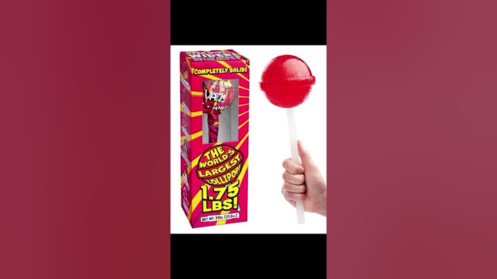 How To Sneak A Giant Lollipop Into A Movie