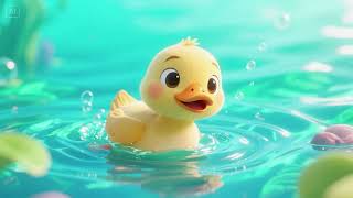 Baby Duck’s Gentle Ripple Swim | Calm Water Song for Kids