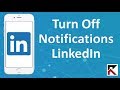 How To Turn Off LinkedIn Notifications iPhone