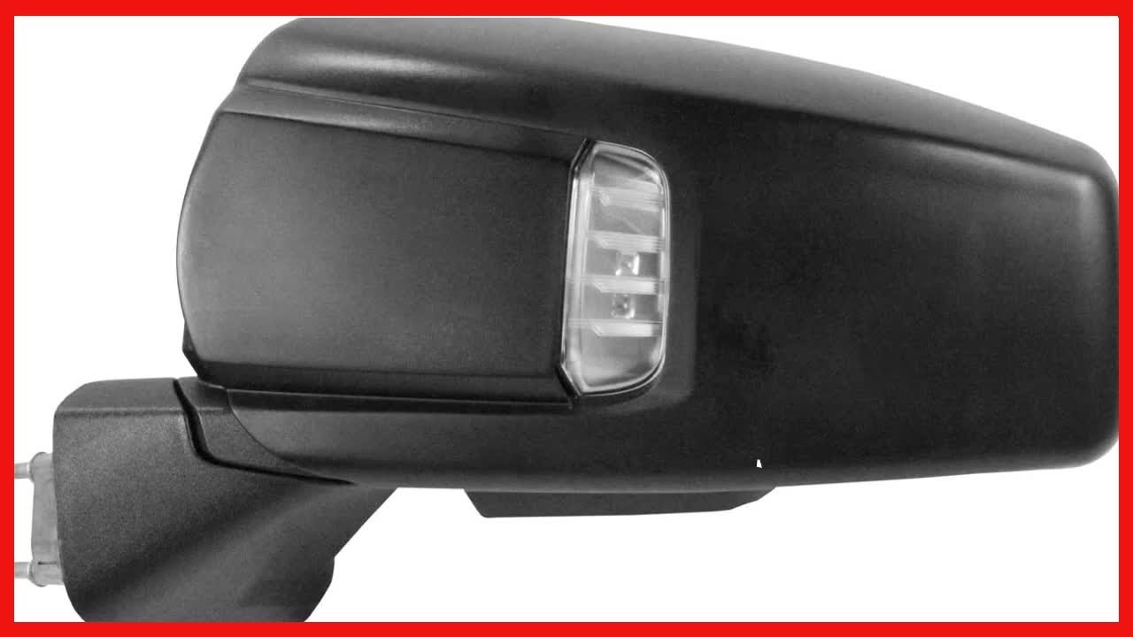 Snap & Zap Custom Fit Towing Mirror Set for Chevy Silverado 1500 and GMC Sierra 1500