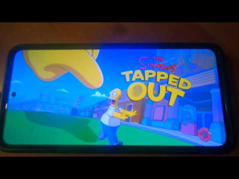 The Simpsons Tapped out Error (good error:)