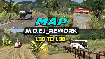 M.D.E.I_Map | Reworked v.1.30 & 1.38 ( Install + Link )🔴 Euro Truck Simulator 2