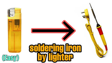 How to Make Soldering Iron by Lighter || Soldering Iron  || InventiousCrafts  *Read Description *