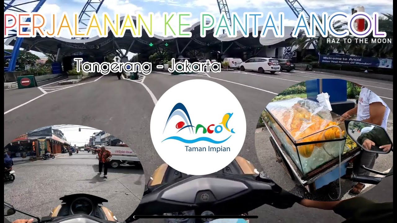 PERJALANAN KE ANCOL NAIK MOTOR DARI TANGERANG | BERSAMA NMAX OLD 2018