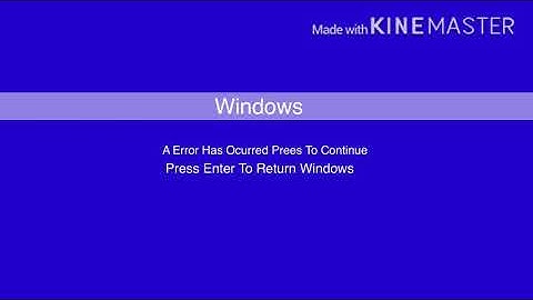 Splaat Error (My Version) (KineMaster Version)