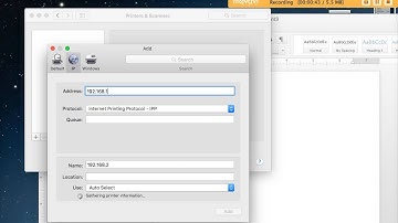 Calvaryslz - add Ricoh Printer to Mac