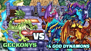 Geckonys vs God Dynamons 💥🔥 Battle In Dynamons World||#dynamonsworldgameplay#dynamonsworld screenshot 4