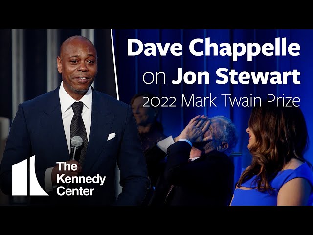 Dave Chappelle on Jon Stewart | 2022 Mark Twain Prize class=