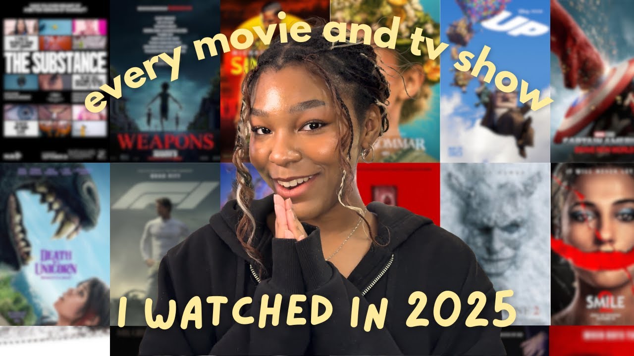 here is every movie and tv show I watched in 2025
