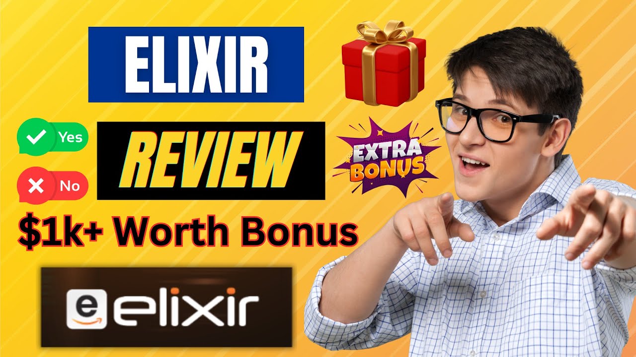 Elixir Review & Demo - AI-Powered Cloud App Builds SEO-Optimized Amazon Affiliate Websites!