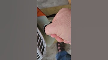 The funky troublesome fuel and oil Stihl designed chainsaw caps