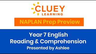 NAPLAN Prep Preview - Year 7 English