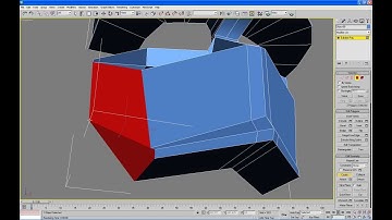 20 robot 3ds max tutorial - MEGAZORD Daizyujin 3D - Head modeling part. 02/07