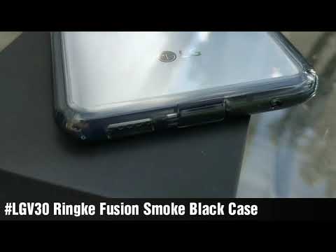 #LGV30 Ringke Fusion Smoke Black Case