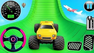 Extreme Monster Truck Ramp Racing Stunt 3D | Android Gameplay screenshot 4