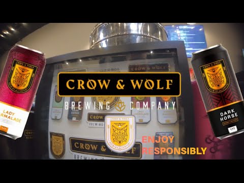 Crow & Wolf Brewery 🐦‍⬛ 🐺 #crowandwolf #foodtrucks