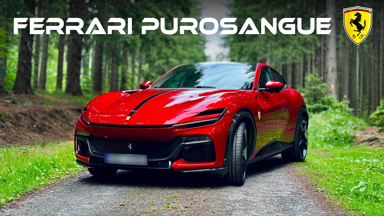 Ferrari Purosangue (715HP) – V12 Luxury SUV Unleashed in the Mountains PART II. (4K)