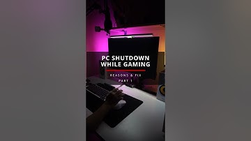 PC shutdown during gaming! Reasons & Fix PART 1 #shorts
