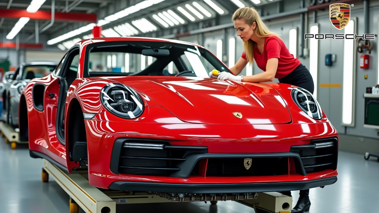 How NEW Porsche Taycan Production 2025 – This Is How Dreams Are Made