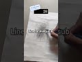 Drawing 2 Lines for Every Subscriber! ✍️ (Day 15) #shortfeed #challenge