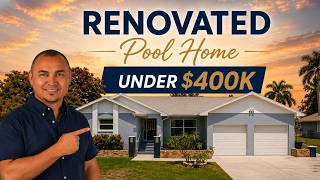 Renovated Pool Home in Fort Myers for under 400k