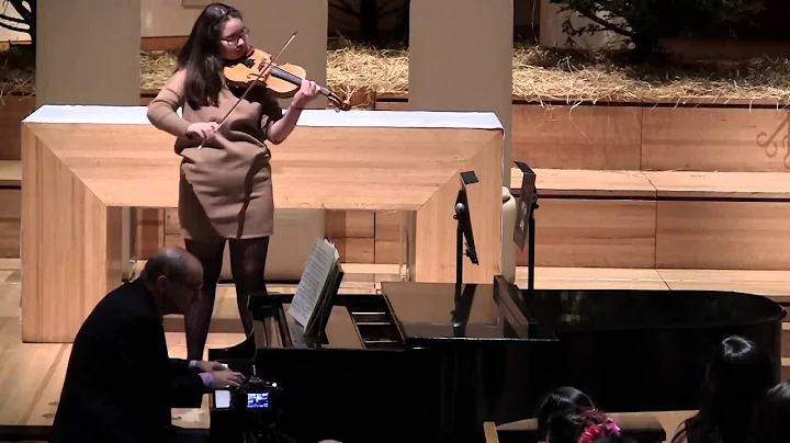 Amanda Hartman Plays Kabalevsky  Concerto in C maj...