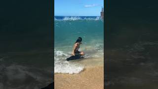 Never turn your back on the ocean! #shorts