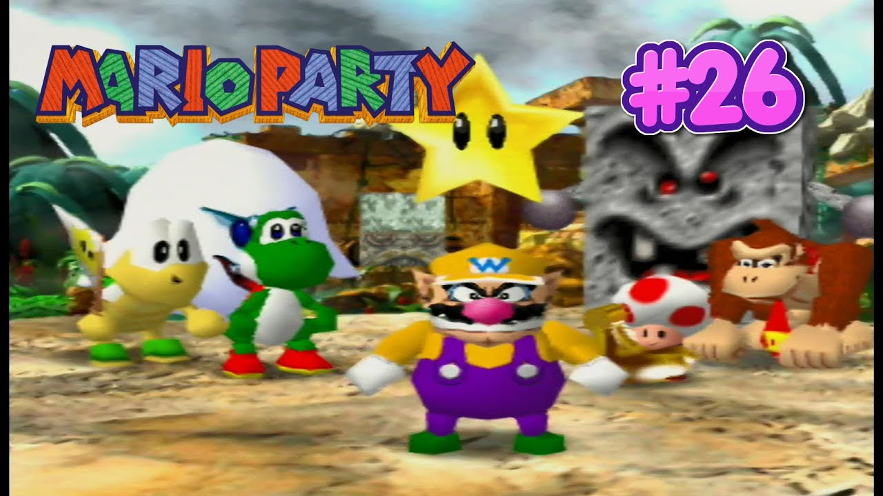 Mario Party [Nintendo 64] Game #26 - DK's Jungle Adventure - YouTube