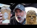 TRYING STARBUCKS CHEWBACCA FRAPUCCINO!