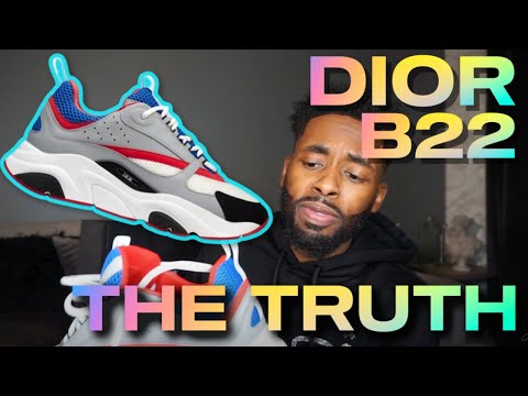 Dior B22 Green Color on feet review 