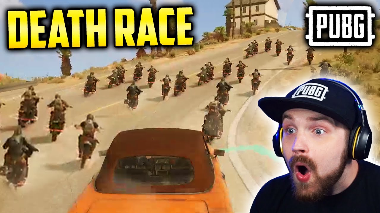 NEW DEATH RACE MODE in PUBG!