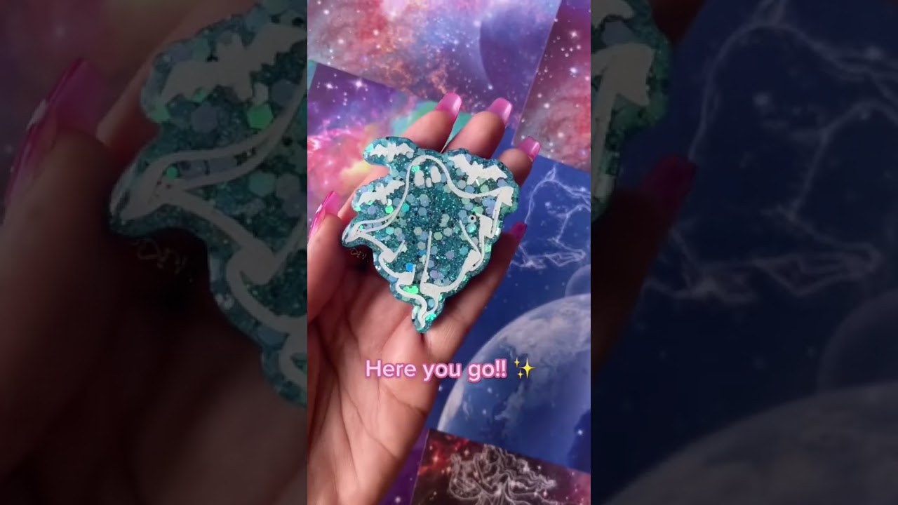 Last Minute Christmas Shop With This Small Business! | Cute Resin Art Items For Sale!