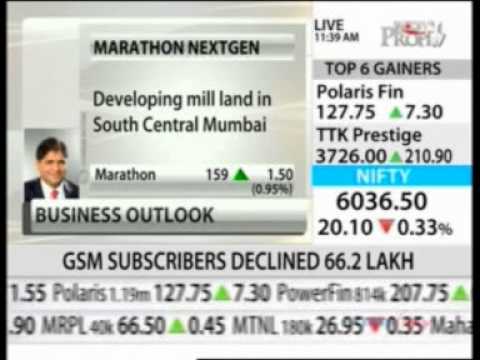 Marathon NextGen Project in Mumbai on NDTV Profit