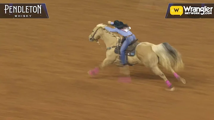 Rd 5 Barrel Racing Hailey Kinsel Winning Run