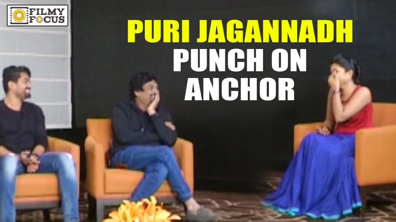 Puri Jagannadh Shocking Punch on Anchor - Filmyfocus.com