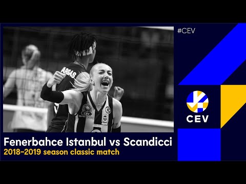Fenerbahce Opet ISTANBUL vs Savino Del Bene SCANDICCI FULL MATCH - 2019 #CLVolleyW Quarter-Finals