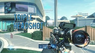 Sick Triple Collate Headshot @ NukeTown