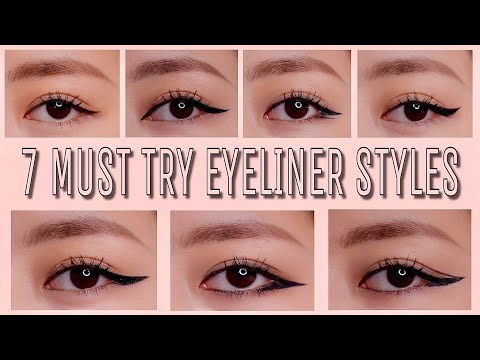 7 MUST TRY EYELINER STYLES / 7 KIỂU KẺ MẮT NÊN THỬ /YENJIIMAKEUP