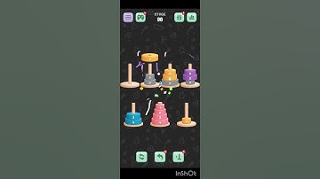 tower of Hanoi sort level 98 || games solution || popular games || puzzle games