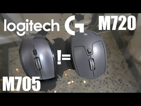 - M720 Triathlon compared to M705 - Mouse Review - YouTube