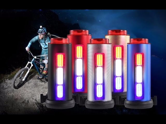 Mode Rechargeable Tail USB bike light 
