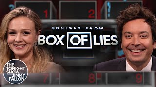 Box of Lies with Carey Mulligan | The Tonight Show Starring Jimmy Fallon